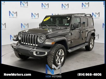 Used 2020 Jeep Wrangler Unlimited Sahara w/ LED Lighting Group
