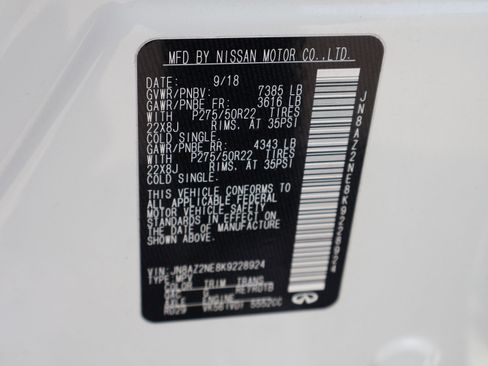 Used 2019 INFINITI QX80 Luxe w/ Proactive Package AWD/4WD image 43