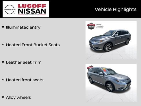 Used 2019 Mitsubishi Outlander SEL FWD image 6
