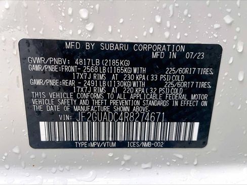 Certified 2024 Subaru Crosstrek 2.0i Premium AWD/4WD image 34