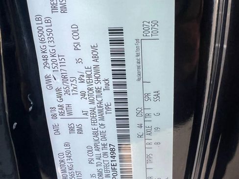 Used 2018 Ford F150 XL w/ Equipment Group 101A Mid image 36