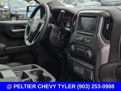 Used 2025 Chevrolet Silverado 1500 Custom w/ Turbomax Blackout Package AWD/4WD image 11