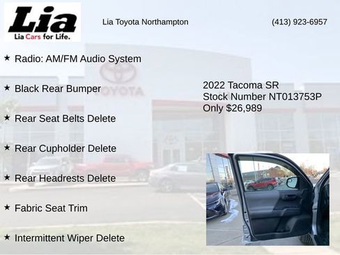 Used 2022 Toyota Tacoma SR image 14