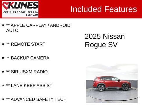 Used 2025 Nissan Rogue SV FWD image 3