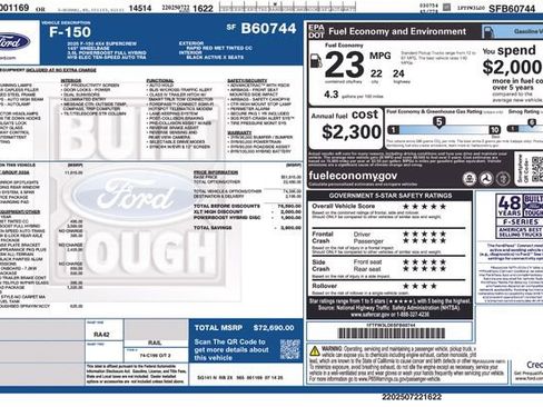 New 2025 Ford F150 XLT w/ Equipment Group 303A High image 29