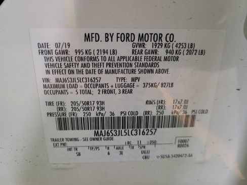 Used 2020 Ford EcoSport SES AWD/4WD image 33