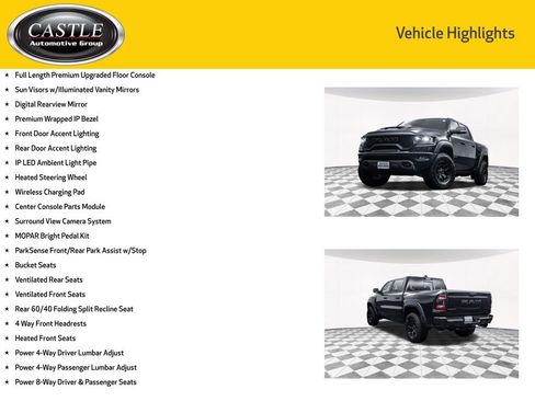 Used 2022 RAM 1500 TRX w/ TRX Level 2 Equipment Group AWD/4WD image 15