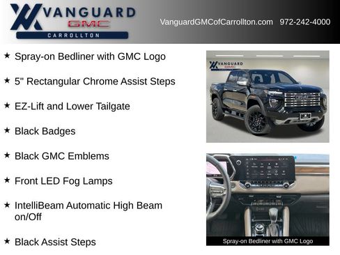 New 2026 GMC Canyon Denali w/ LPO, Denali Black Edition AWD/4WD image 18