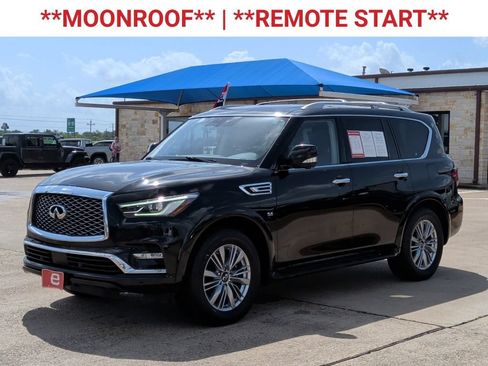 Used 2019 INFINITI QX80 Luxe w/ All-Season Package RWD image 3