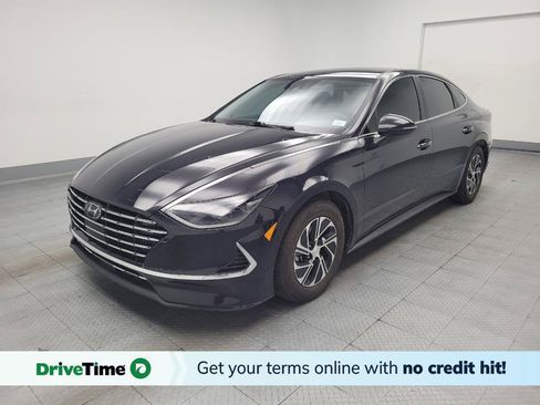 Used 2023 Hyundai Sonata Blue w/ Cargo Package FWD image 1