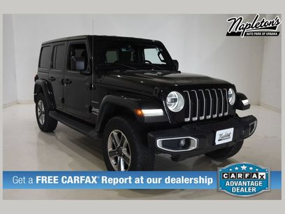 Used 2021 Jeep Wrangler Unlimited Sahara w/ Uconnect 4C Nav & Sound Group