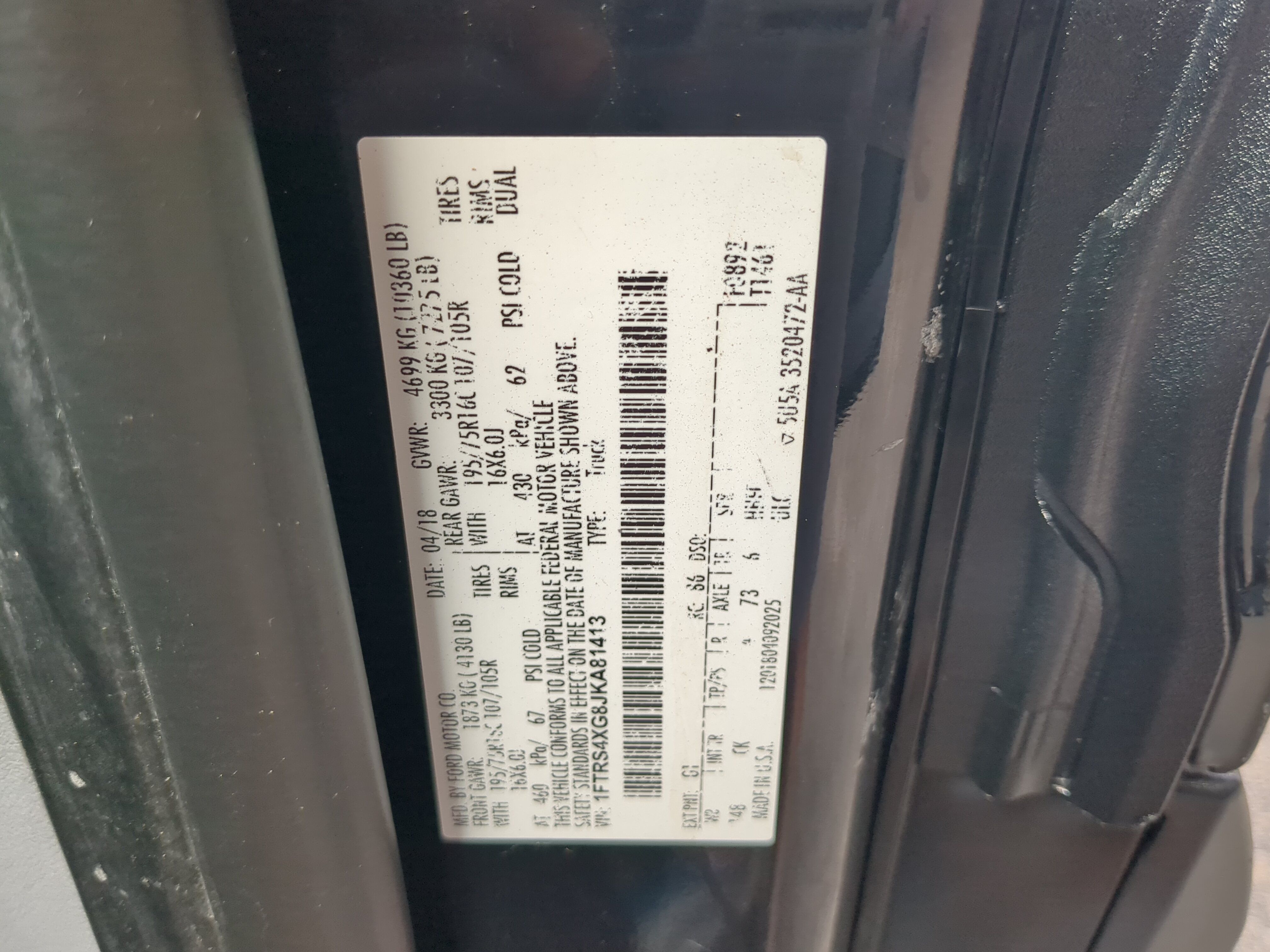 Used 2018 Ford Transit 350 148 High Roof Extended DRW RWD image 27