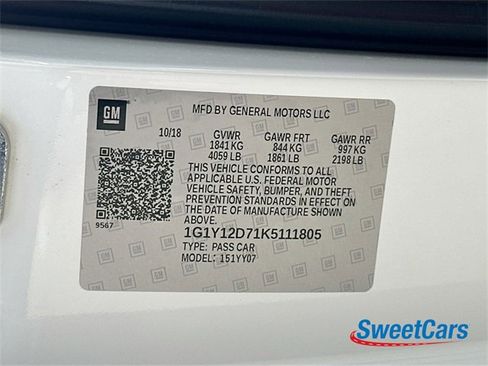 Used 2019 Chevrolet Corvette Grand Sport image 54