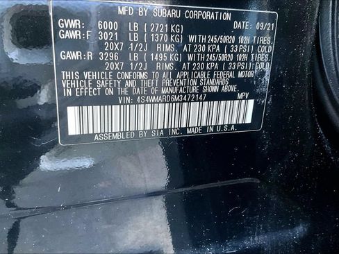 Used 2021 Subaru Ascent Touring AWD/4WD image 20