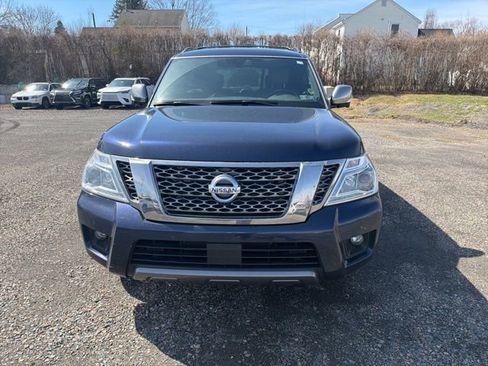 Used 2019 Nissan Armada Platinum w/ Captain's Chairs Package image 2