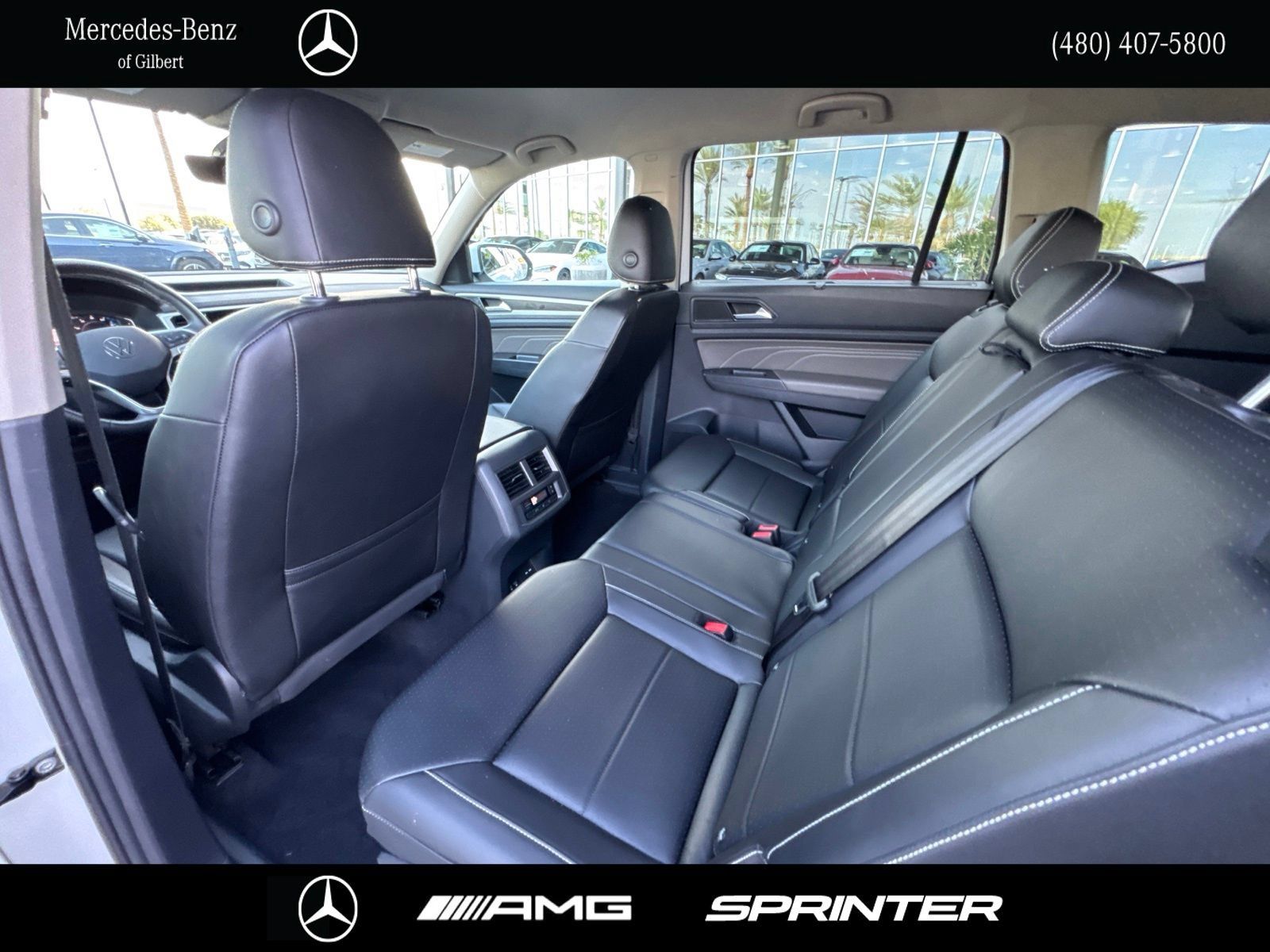 Used 2023 Volkswagen Atlas SE w/ Black Wheel Package FWD image 21