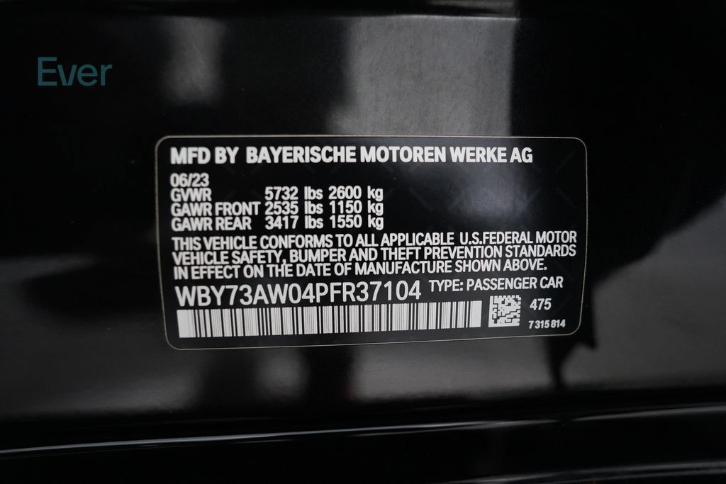 Used 2023 BMW i4 eDrive40 w/ M Sport Package RWD image 28