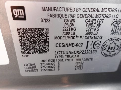 Used 2023 GMC Sierra 1500 Pro w/ Graphite Edition image 60