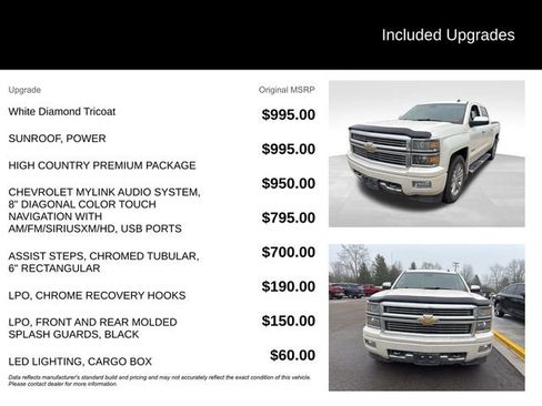 Used 2014 Chevrolet Silverado 1500 High Country w/ High Country Premium Package image 8