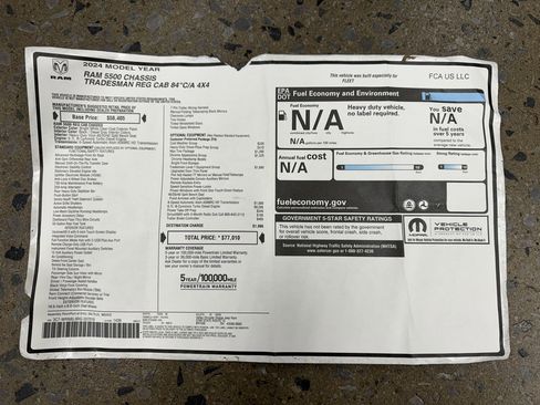 Used 2024 RAM 5500 Tradesman image 38