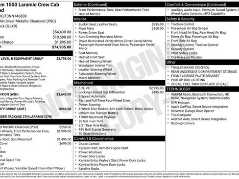Used 2022 RAM 1500 Laramie AWD/4WD image 27