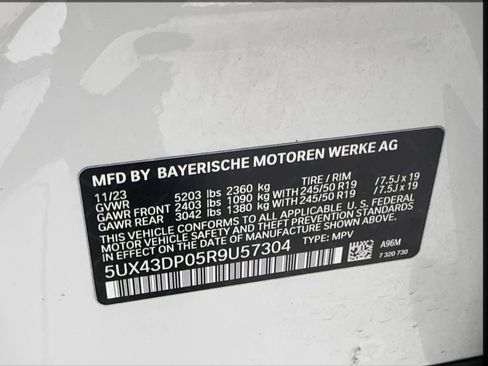 Used 2024 BMW X3 sDrive30i RWD image 52