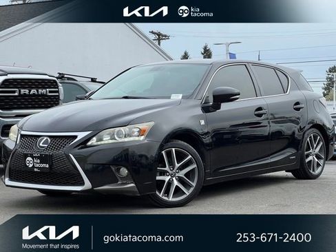 Used 2014 Lexus CT 200h w/ F Sport w/Nuluxe Interior FWD image 1