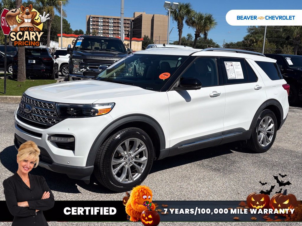 Used 2022 Ford Explorer Limited w/ Equipment Group 301A RWD image 1
