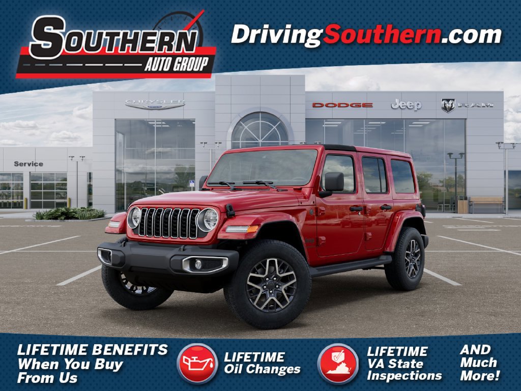 New 2026 Jeep Wrangler Unlimited Sahara AWD/4WD 360° Tour