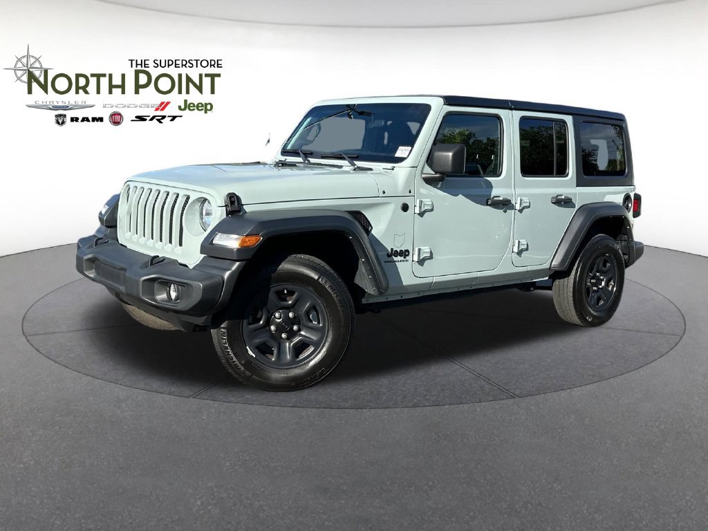 Certified 2023 Jeep Wrangler Unlimited Sport AWD/4WD image 1