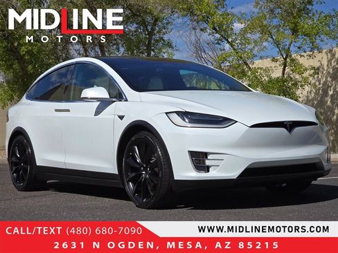 Used 2018 Tesla Model X 100D AWD/4WD image 1