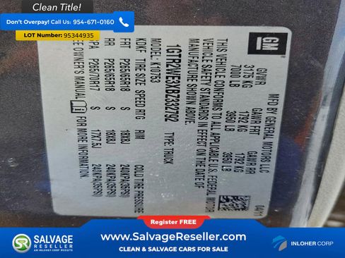 Used 2011 GMC Sierra 1500 SLT w/ SLT Convenience Package AWD/4WD image 16