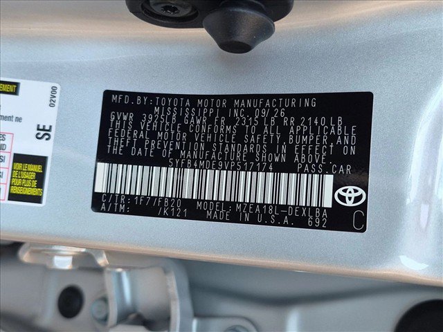 New 2027 Toyota Corolla LE FWD image 17