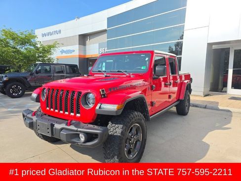 Used 2023 Jeep Gladiator Rubicon w/ LED Lighting Group AWD/4WD image 1