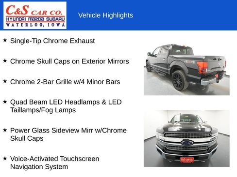 Used 2018 Ford F150 Lariat w/ Equipment Group 502A Luxury AWD/4WD image 19