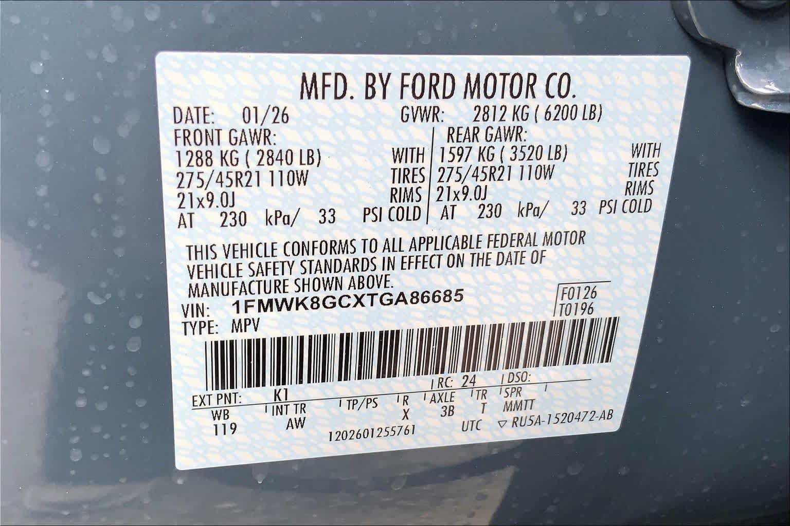 New 2026 Ford Explorer ST w/ Sun And Sound Package AWD/4WD image 16