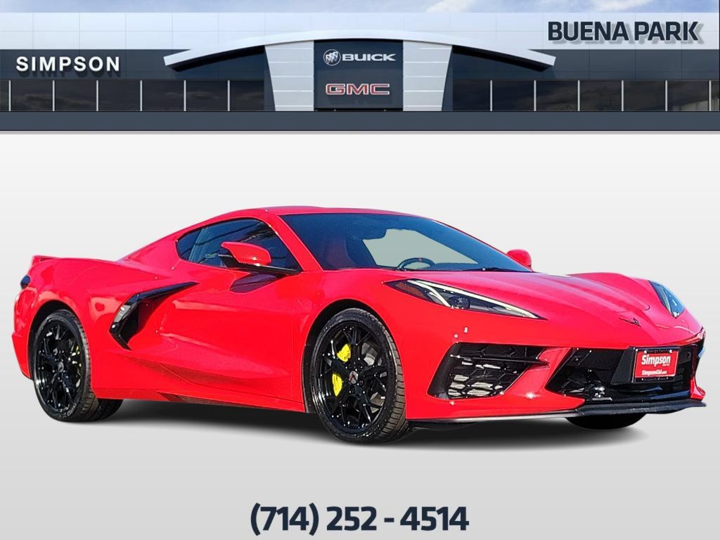 Used 2020 Chevrolet Corvette Stingray Preferred Cpe w/ 2LT Preferred Equipment Group RWD image 1