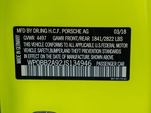 Used 2018 Porsche 911 Targa 4 GTS image 19