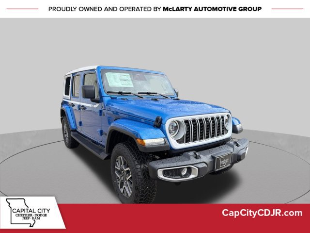 New 2026 Jeep Wrangler Unlimited Sahara w/ Whitecap Package AWD/4WD 360° Tour