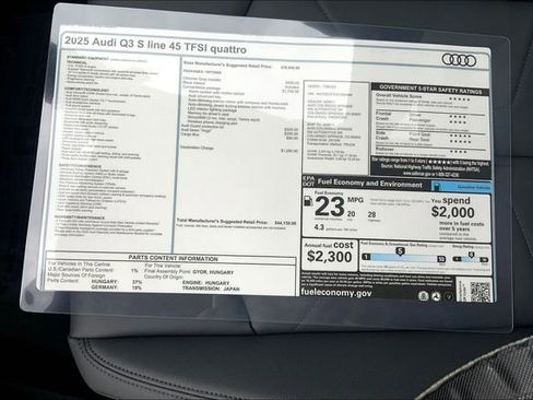 New 2025 Audi Q3 2.0T Premium image 13