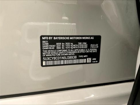 Used 2022 BMW X6 M50i w/ Premium Package AWD/4WD image 33