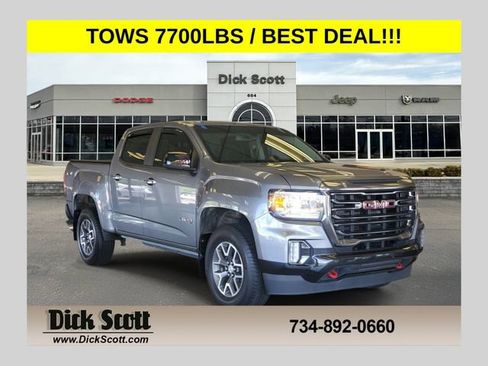Used 2022 GMC Canyon AT4 w/ Trailering Package AWD/4WD image 1