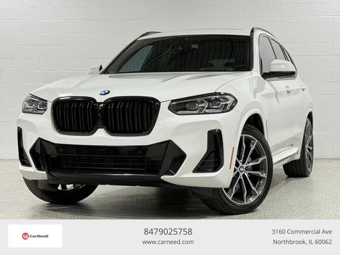 Used 2022 BMW X3 xDrive30i w/ M Sport Package 2 AWD/4WD image 1