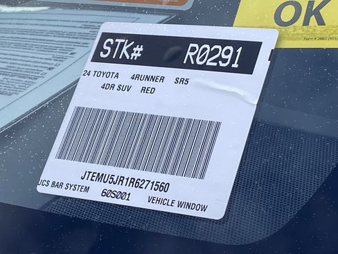 Certified 2024 Toyota 4Runner SR5 image 33