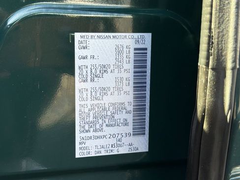 Used 2023 Nissan Pathfinder Platinum FWD image 29
