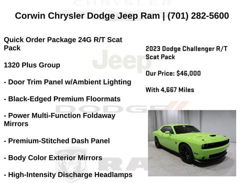 Used 2023 Dodge Challenger R/T Scat Pack image 6