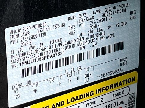 Used 2023 Ford Expedition XLT AWD/4WD image 33