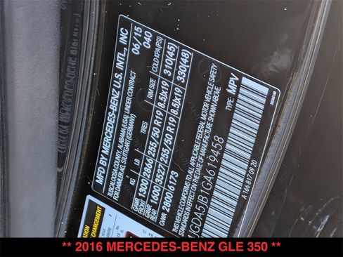 Used 2016 Mercedes-Benz GLE 350 image 32