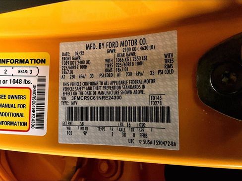 Certified 2022 Ford Bronco Sport Outer Banks image 32