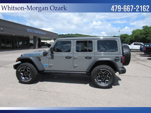 Used 2021 Jeep Wrangler Unlimited Rubicon 4xe w/ Steel Bumper Group AWD/4WD image 9